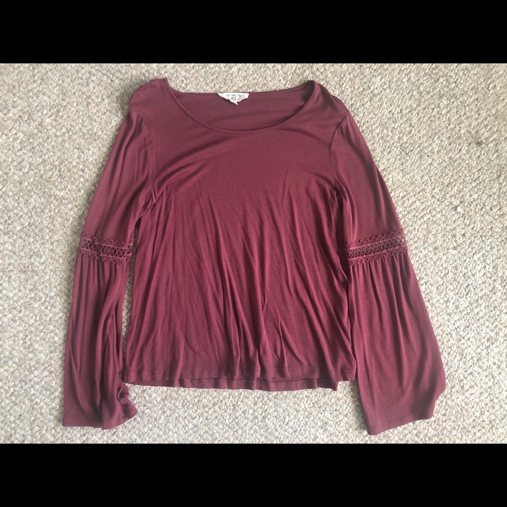 Pink rose long sleeve